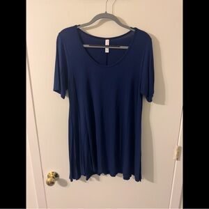 Navy Blue Women's Top